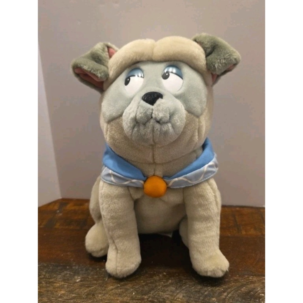 Vintage 1995 Disney Pocahontas Percy the Pug Dog Plush Applause 41824 Stuffed